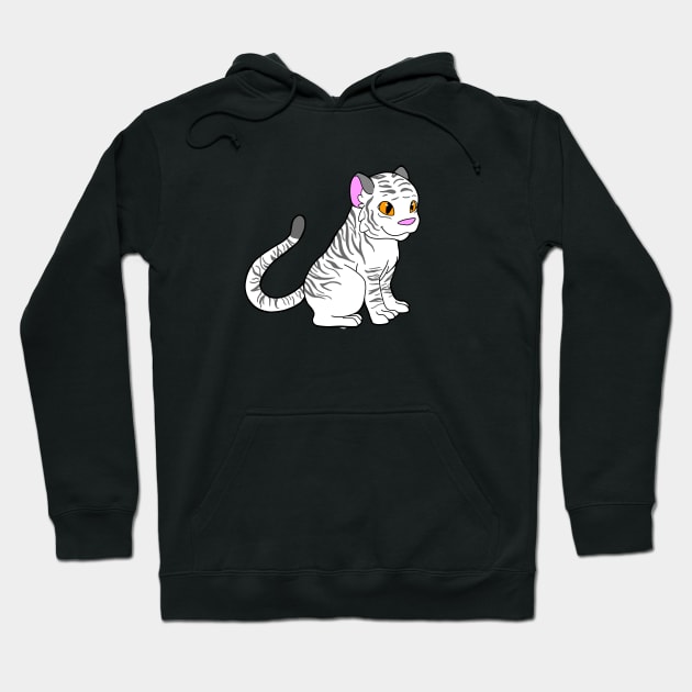 White Tiger Hoodie by Adastumae